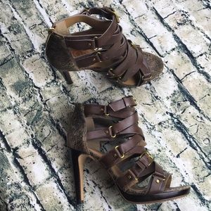 Michael Kors strappy stiletto heel sandals